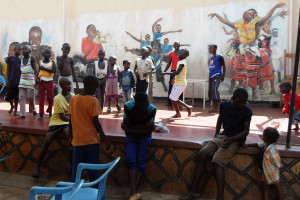 Strasseninder-Projekt in Uganda
